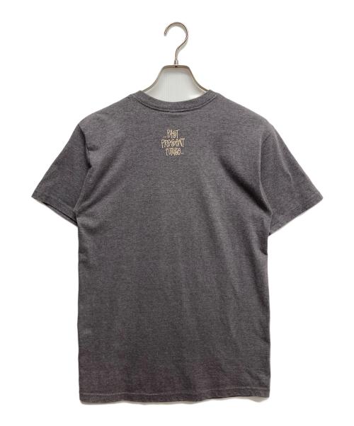 stussy（ステューシー）stussy (ステューシー) プリントTシャツ グレー サイズ:Mの古着・服飾アイテム