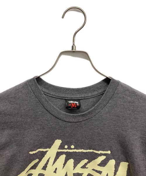stussy（ステューシー）stussy (ステューシー) プリントTシャツ グレー サイズ:Mの古着・服飾アイテム