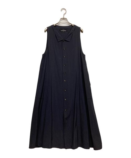 tricot COMME des GARCONS（トリココムデギャルソン）tricot COMME des GARCONS (トリココムデギャルソン) ウールレーヨン混ノースリーブワンピース ネイビー サイズ:Sの古着・服飾アイテム