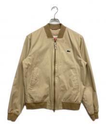 LACOSTE LIVE（ラコステライブ）の古着「ブルゾン」｜ブラウン