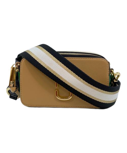 MARC JACOBS（マークジェイコブズ）MARC JACOBS (マークジェイコブズ) スナップショットショルダーバッグ ベージュの古着・服飾アイテム