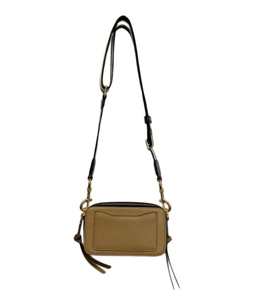 MARC JACOBS（マークジェイコブズ）MARC JACOBS (マークジェイコブズ) スナップショットショルダーバッグ ベージュの古着・服飾アイテム