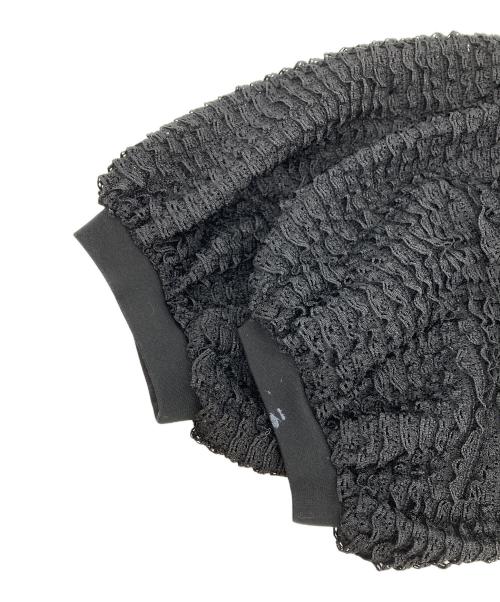 M'S GRACY（エムズグレイシー）M'S GRACY (エムズグレイシー) フリルカーディガン ブラック サイズ:40の古着・服飾アイテム