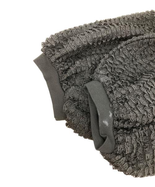 M'S GRACY（エムズグレイシー）M'S GRACY (エムズグレイシー) フリルカーディガン ブラック サイズ:40の古着・服飾アイテム