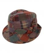 BORSALINOボルサリーノ）の古着「ハット」｜ブラウン