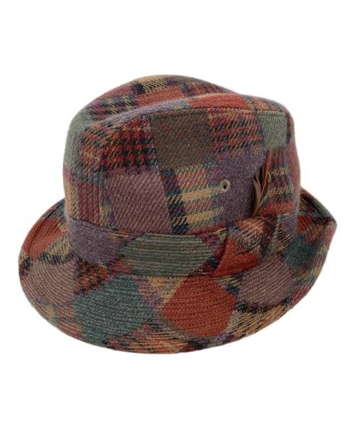 BORSALINO（ボルサリーノ）BORSALINO (ボルサリーノ) ハット ブラウン サイズ:58㎝の古着・服飾アイテム