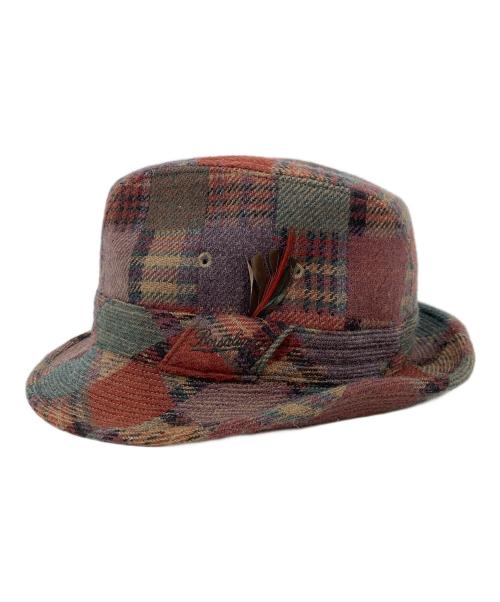 BORSALINO（ボルサリーノ）BORSALINO (ボルサリーノ) ハット ブラウン サイズ:58㎝の古着・服飾アイテム