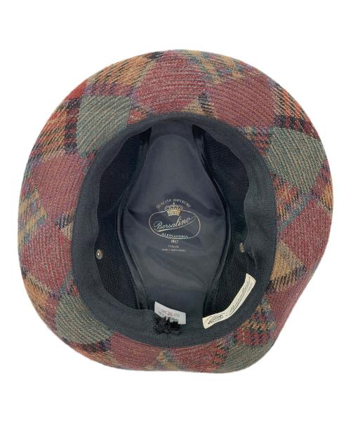 BORSALINO（ボルサリーノ）BORSALINO (ボルサリーノ) ハット ブラウン サイズ:58㎝の古着・服飾アイテム