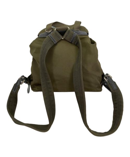 PRADA（プラダ）PRADA (プラダ) ナイロンリュック オリーブの古着・服飾アイテム