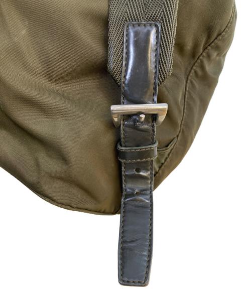 PRADA（プラダ）PRADA (プラダ) ナイロンリュック オリーブの古着・服飾アイテム