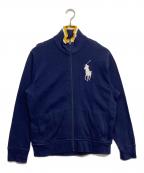 POLO RALPH LAURENポロ・ラルフローレン）の古着「ジップアップスウェット」｜ネイビー