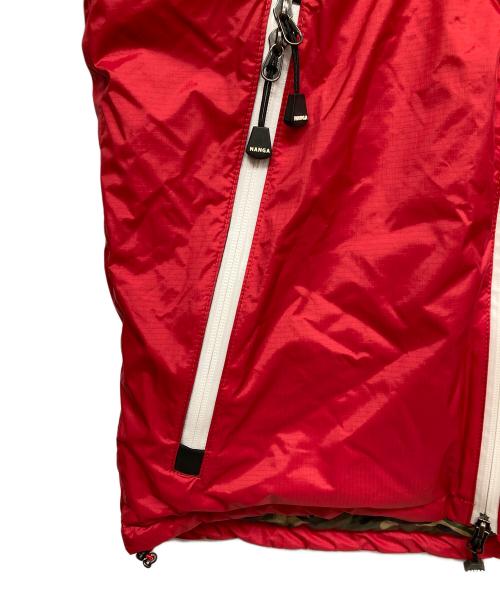 NANGA（ナンガ）NANGA (ナンガ) オーロラダウンジャケット レッド サイズ:Mの古着・服飾アイテム