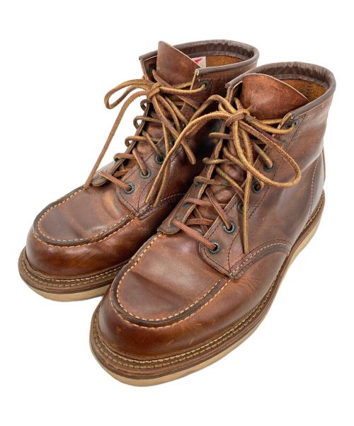 RED WING（レッドウィング）RED WING (レッドウィング) 6-inch Classic Moc ブラウン サイズ:26.5の古着・服飾アイテム