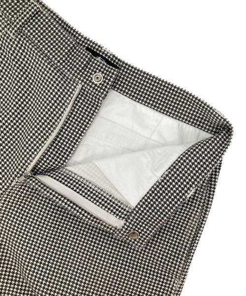 stussy（ステューシー）stussy (ステューシー) 千鳥格子ワークパンツ ブラック サイズ:30の古着・服飾アイテム