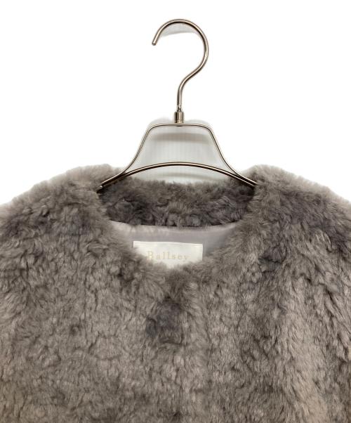 BALLSEY（ボールジィ）BALLSEY (ボールジィ) ランダムファー ショートベスト グレー サイズ:36の古着・服飾アイテム