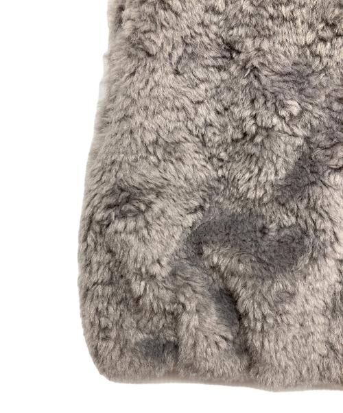 BALLSEY（ボールジィ）BALLSEY (ボールジィ) ランダムファー ショートベスト グレー サイズ:36の古着・服飾アイテム