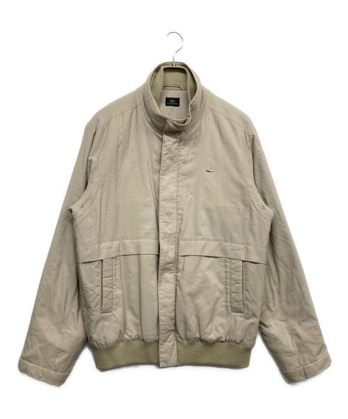 LACOSTE（ラコステ）LACOSTE (ラコステ) 中綿ジャケット ブラウン サイズ:52/5の古着・服飾アイテム