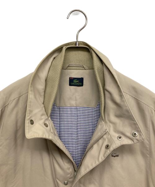 LACOSTE（ラコステ）LACOSTE (ラコステ) 中綿ジャケット ブラウン サイズ:52/5の古着・服飾アイテム