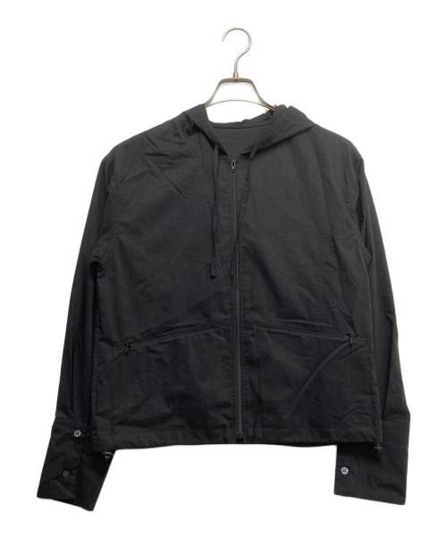 ATTISESSION（アティセッション）attisession (アティセッション) レース イン シャツジャケット ブラック サイズ:Freeの古着・服飾アイテム