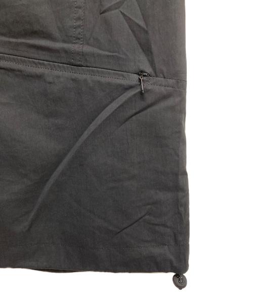 ATTISESSION（アティセッション）attisession (アティセッション) レース イン シャツジャケット ブラック サイズ:Freeの古着・服飾アイテム