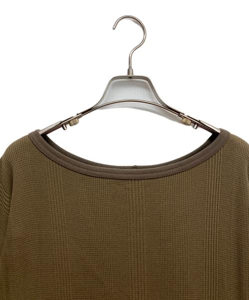 DRESSLAVE（ドレスレイブ）DRESSLAVE (ドレスレイブ) 長袖コットンワンピース カーキ サイズ:38 未使用品の古着・服飾アイテム