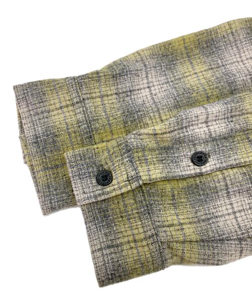 PENDLETON（ペンドルトン）PENDLETON (ペンドルトン) check hoodie zip up shirt グリーン サイズ:Sの古着・服飾アイテム