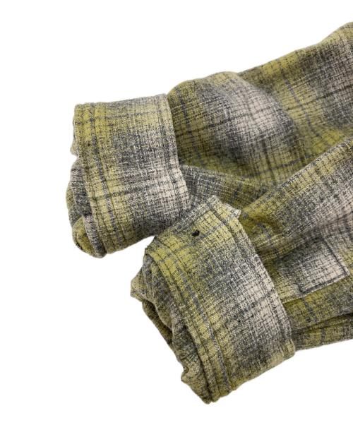 PENDLETON（ペンドルトン）PENDLETON (ペンドルトン) check hoodie zip up shirt グリーン サイズ:Sの古着・服飾アイテム