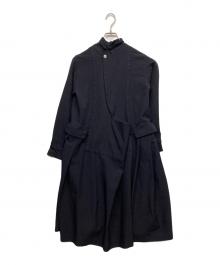 COMME des GARCONS（コムデギャルソン）の古着「変形ワンピース」｜ネイビー
