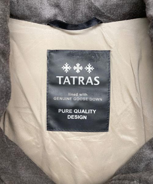 TATRAS（タトラス）TATRAS (タトラス) フード付ダウン ジャケット グレー サイズ:5の古着・服飾アイテム