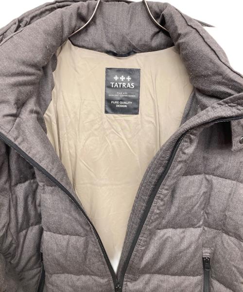 TATRAS（タトラス）TATRAS (タトラス) フード付ダウン ジャケット グレー サイズ:5の古着・服飾アイテム