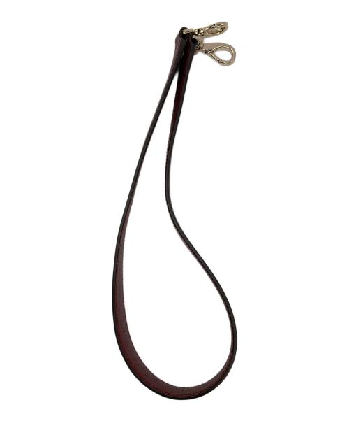 ANYA HINDMARCH（アニヤ・ハインドマーチ）ANYA HINDMARCH (アニヤ・ハインドマーチ) 2WAYハンドバッグ レッドの古着・服飾アイテム