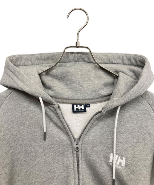 HELLY HANSEN（ヘリーハンセン）HELLY HANSEN (ヘリーハンセン) スウェットパーカー HHロゴフルジップスウェットフーディー グレー サイズ:Mの古着・服飾アイテム