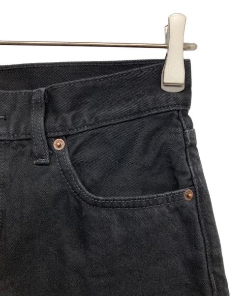 Calvin Klein（カルバンクライン）Calvin Klein (カルバンクライン) ローライズソフトバギージーンズ ブラック サイズ:25Sの古着・服飾アイテム