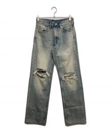 Calvin Klein（カルバンクライン）の古着「90s Straight Fit Light Blue Jeans」｜ブルー