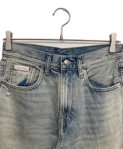 Calvin Klein（カルバンクライン）Calvin Klein (カルバンクライン) 90s Straight Fit Light Blue Jeans ブルー サイズ:28の古着・服飾アイテム