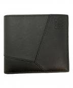 LOEWEロエベ）の古着「パズルバイフォールドコインウォレット2つ折り財布」｜ブラック