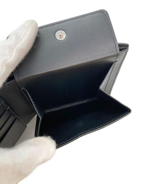 LOEWE（ロエベ）LOEWE (ロエベ) パズルバイフォールドコインウォレット2つ折り財布 ブラックの古着・服飾アイテム