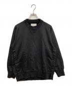sacaiサカイ）の古着「S Sweat Jersey Pullover スウェット」｜ブラック