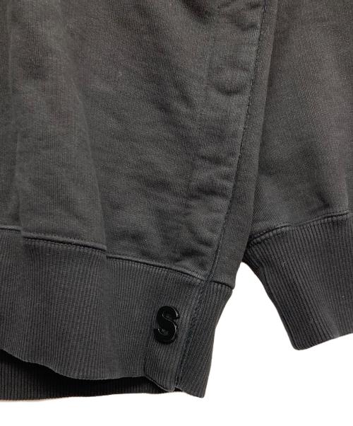 sacai（サカイ）sacai (サカイ) S Sweat Jersey Pullover スウェット ブラック サイズ:1の古着・服飾アイテム