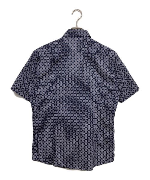 BURBERRY BLACK LABEL（バーバリーブラックレーベル）BURBERRY BLACK LABEL (バーバリーブラックレーベル) 半袖シャツ ネイビー サイズ:2の古着・服飾アイテム