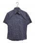 BURBERRY BLACK LABEL（バーバリーブラックレーベル）の古着「半袖シャツ」｜ネイビー