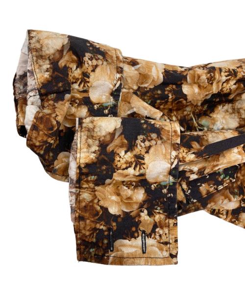 PS Paul Smith（ＰＳポールスミス）PS Paul Smith (ＰＳポールスミス) 総柄長袖シャツ ブラウン サイズ:Mの古着・服飾アイテム