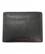 EMPORIO ARMANIエンポリオアルマーニ）の古着「2つ折り財布」｜ブラック