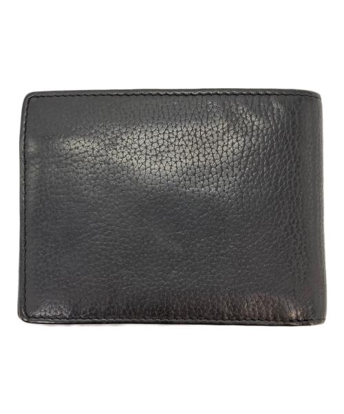 EMPORIO ARMANI（エンポリオアルマーニ）EMPORIO ARMANI (エンポリオアルマーニ) 2つ折り財布 ブラックの古着・服飾アイテム