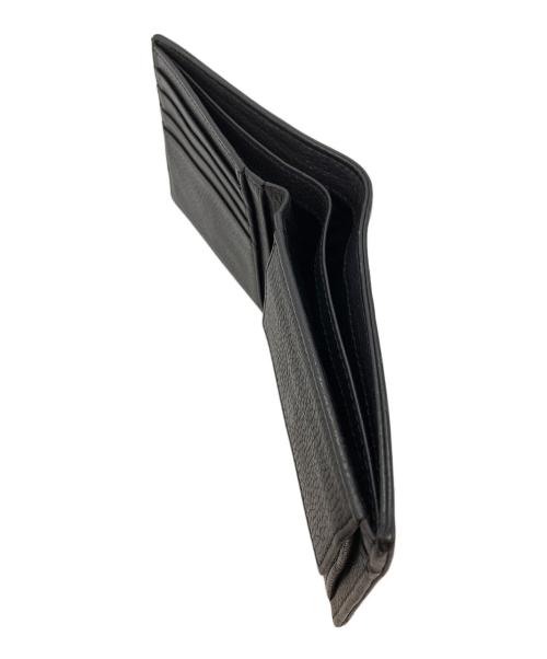 EMPORIO ARMANI（エンポリオアルマーニ）EMPORIO ARMANI (エンポリオアルマーニ) 2つ折り財布 ブラックの古着・服飾アイテム