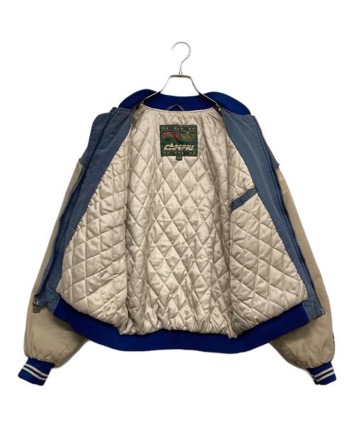 Nutmeg Mills（ナツメグミルズ）Nutmeg Mills (ナツメグミルズ) NFL (エヌエフエル) ボンバー バーシティ ジャケット ブルー サイズ:Lの古着・服飾アイテム