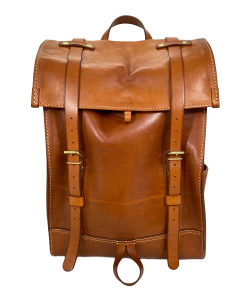 Herz（ヘルツ）Herz (ヘルツ) ロールトップバックパック ブラウンの古着・服飾アイテム