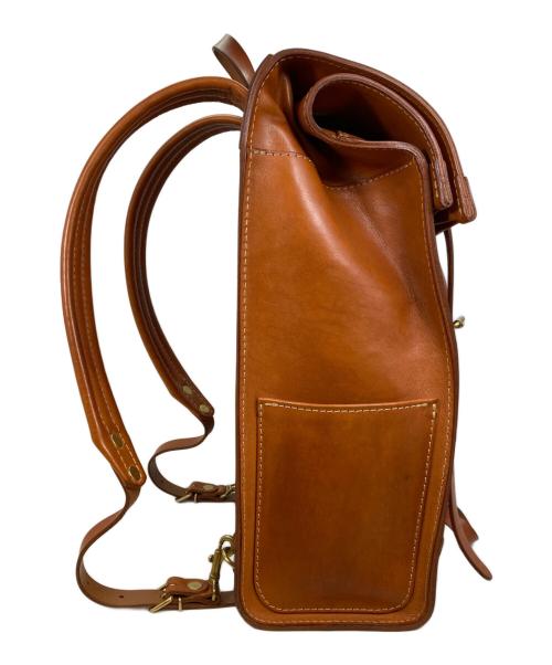 Herz（ヘルツ）Herz (ヘルツ) ロールトップバックパック ブラウンの古着・服飾アイテム