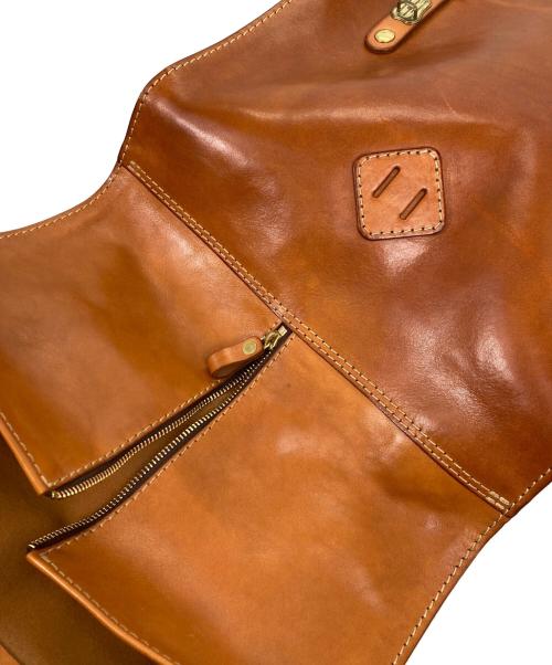 Herz（ヘルツ）Herz (ヘルツ) ロールトップバックパック ブラウンの古着・服飾アイテム