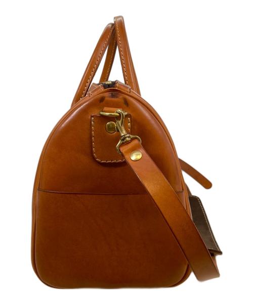 Herz（ヘルツ）Herz (ヘルツ) ボストンバッグSサイズ ブラウンの古着・服飾アイテム